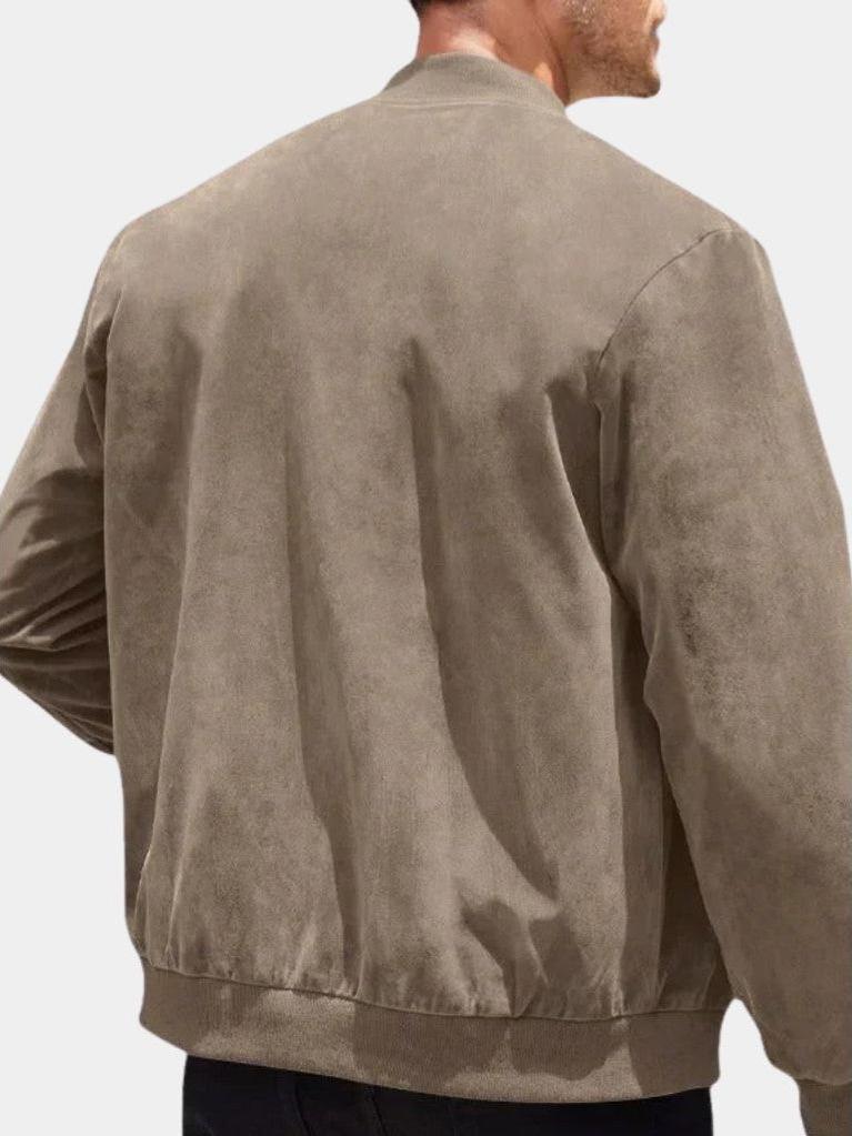 Maurits | Taupe bomberjack
