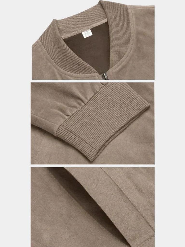 Maurits | Taupe bomberjack
