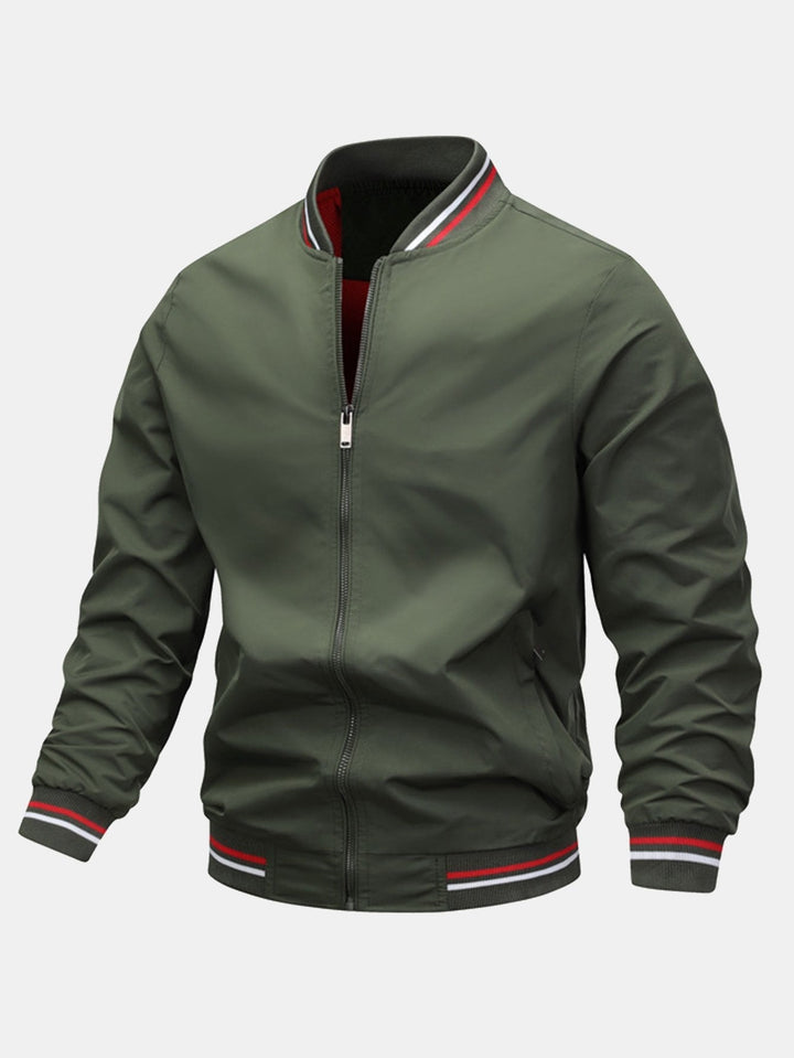 Reinout | Bomber jack met doorlopende rits