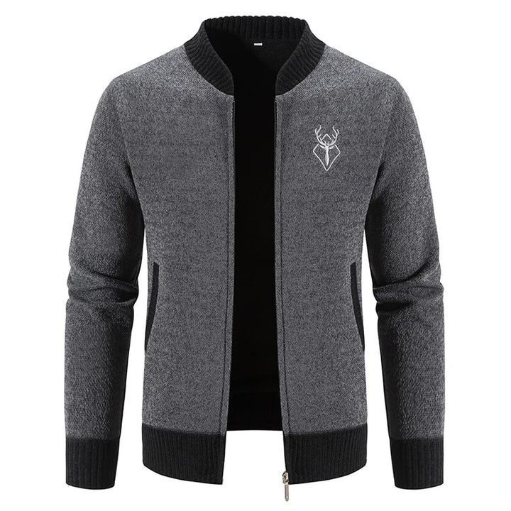 Pieter | Gebreid Heren Vest Met Herfstdetail