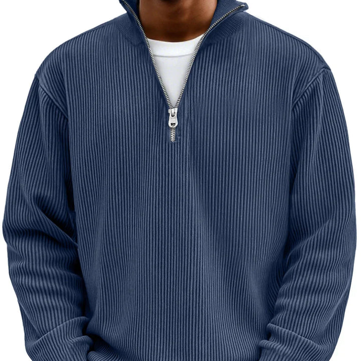 Jan | half zip trui met lange mouw