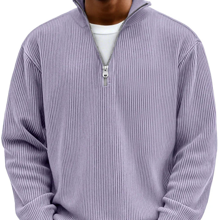 Jan | half zip trui met lange mouw