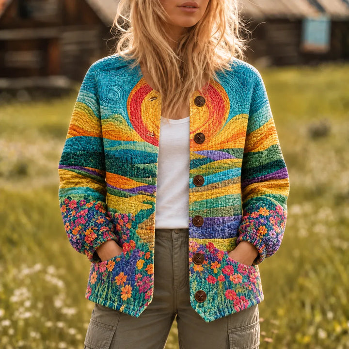 Arlene Quilted Meadow Jacket